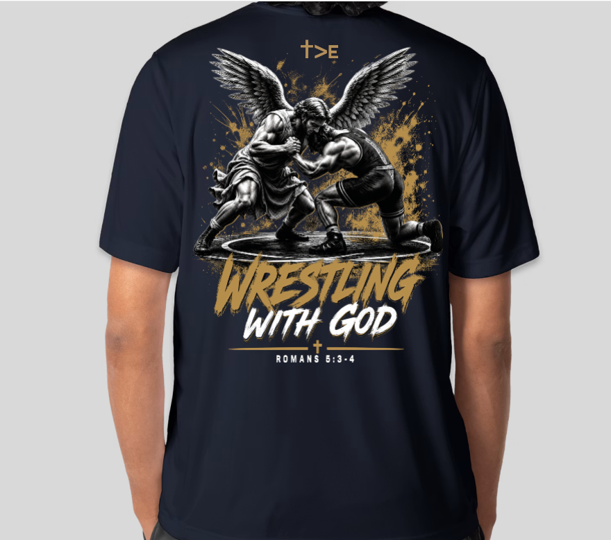 Special Edition — Wrestling With God Dark Navy back